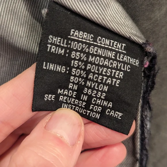 Gallery black men's buttery soft genuine leather full zip jacket coat size M - Picture 5 of 13